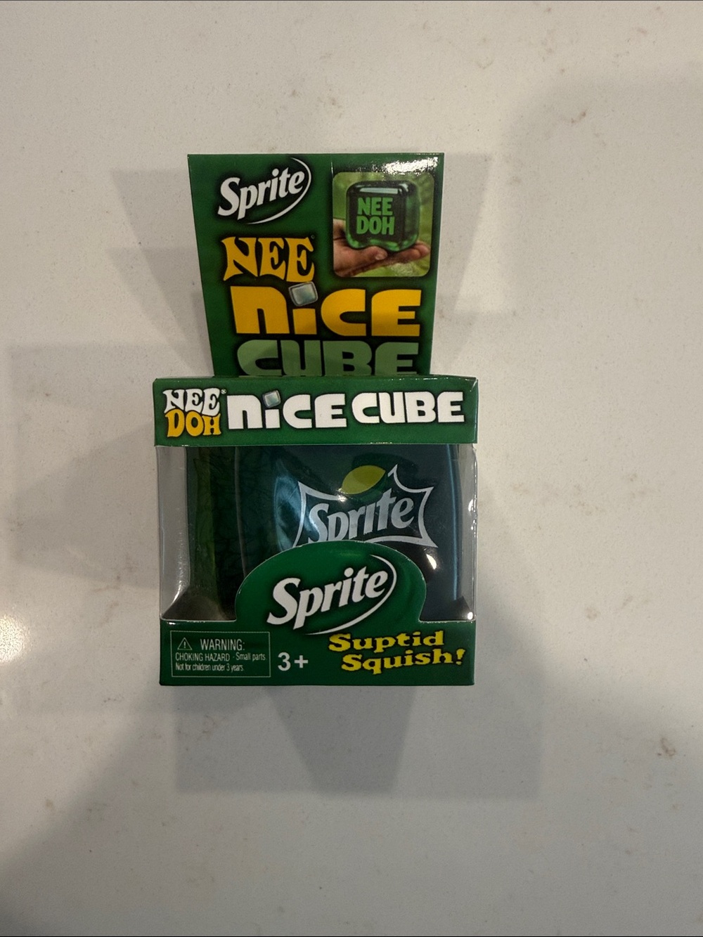 Squishy M Nice Cube - Green Stress Relief Squishy